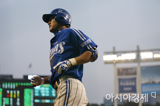 [포토] 김상수 추격 홈런포 