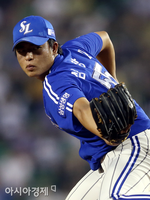 [포토] 심창민 역투