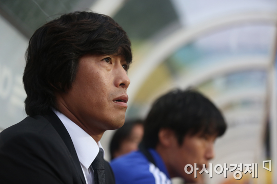 [포토] 서정원 감독 '승리가 필요해'