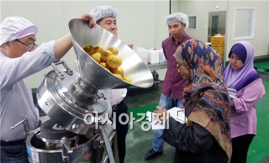 고흥군, 유자식품 전국최초 말레이시아 “할랄(Halal)” 인증 획득!