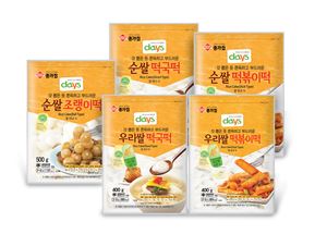 대상FNF, 쫀득쫀득 '데이즈 냉장떡' 5종 출시