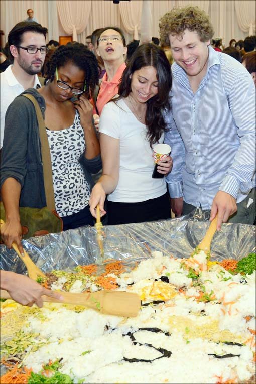 [포토]즐거운 비빔밥 만들기~