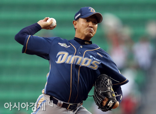 [포토] 손민한 역투