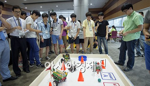 [포토]'국제 군사과학기술 경진대회'