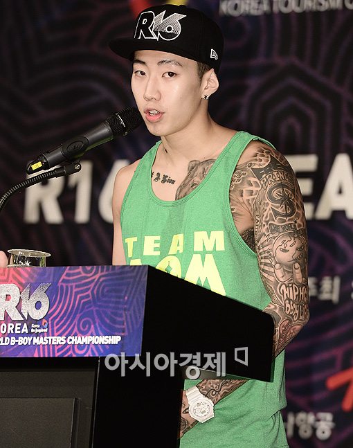 [포토]박재범 '화려한 타투'