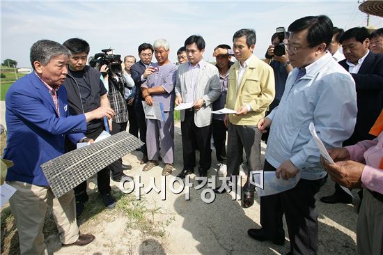 이동필 농림축산식품부 장관, 고흥군 찾아 현장농정 펼쳐