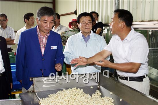 이동필 농림축산식품부 장관, 고흥군 찾아 현장농정 펼쳐