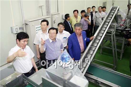 이동필 농림축산식품부 장관, 고흥군 찾아 현장농정 펼쳐