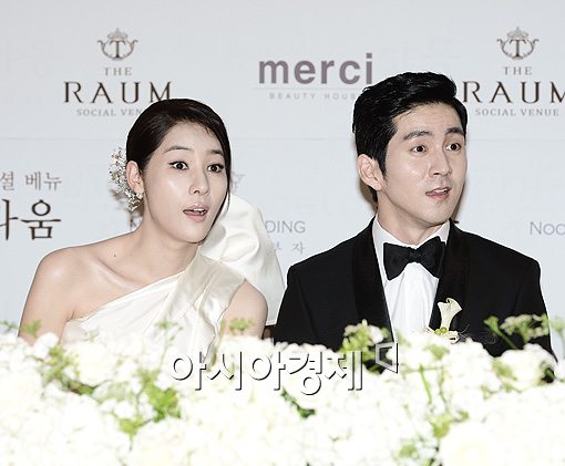 [포토]윤지민-권민, 깜짝 놀란 '예비 신랑신부'