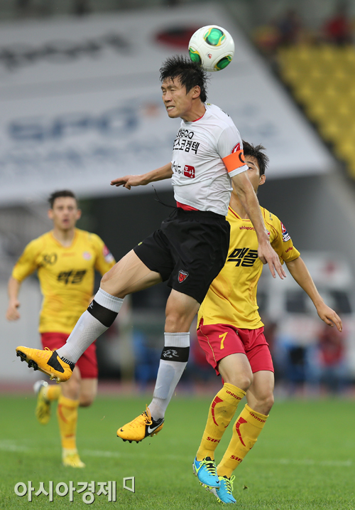 [포토] 김태수 '내 공이야!'