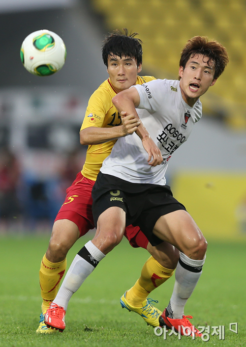 [포토] 김평래-신진호 '하나의 공을 놓고'