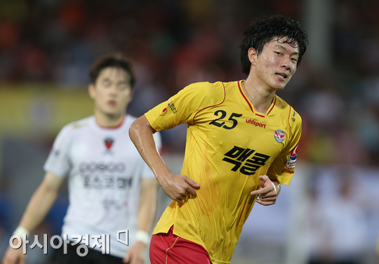 [포토] 황의조 '놓친 기회가 아쉬워'