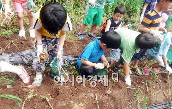 곡성군에 학부모· 학생 농촌체험학습 방문객 잇따라