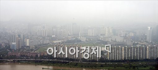 [포토]한치앞도 안보이는 서울