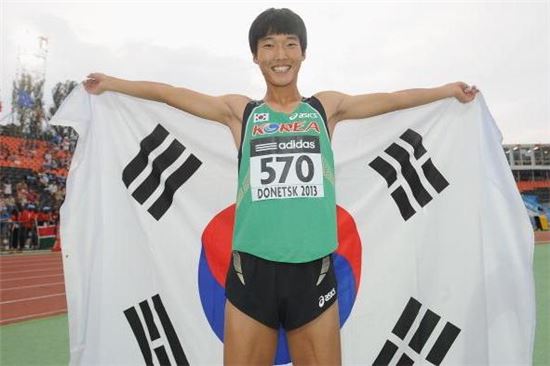 우상혁, 세계청소년육상선수권 높이뛰기 금메달