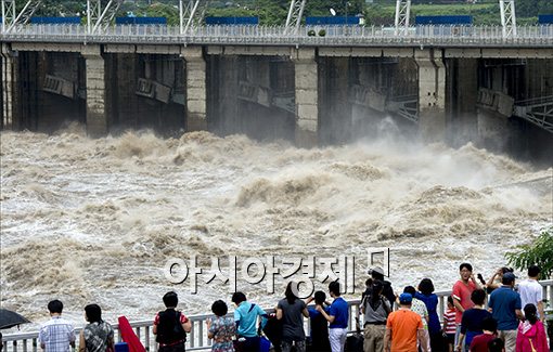 [포토]팔당댐 방류