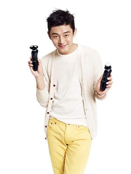 유아인, 필립스 면도기 모델로 발탁 