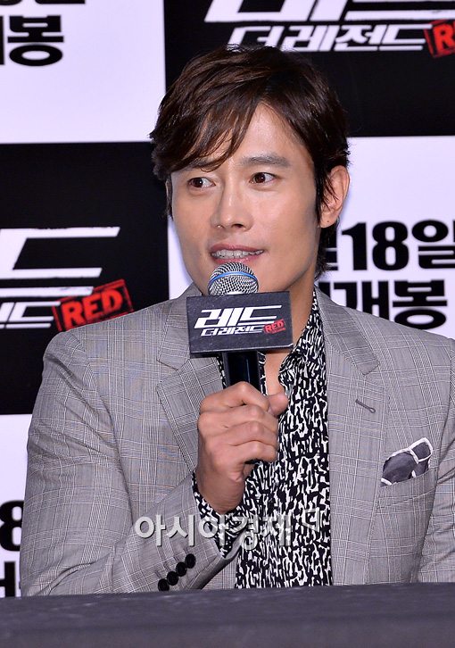 [포토]'레드2' 이병헌 "재미있게 촬영했다"