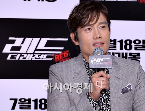 [포토]이병헌 "한국 욕? 극단적 상황에 애드리브로 사용"