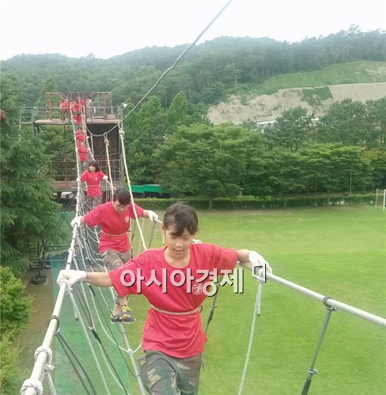 고흥군, 드림스타트 아동 "무한도전“ 해병대 체험!