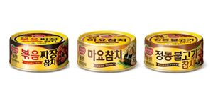 ▲동원참치 가미 3종