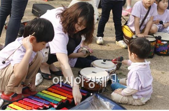 순천기적의도서관, 쁘띠꼬숑 앙상블 공연 큰 호응