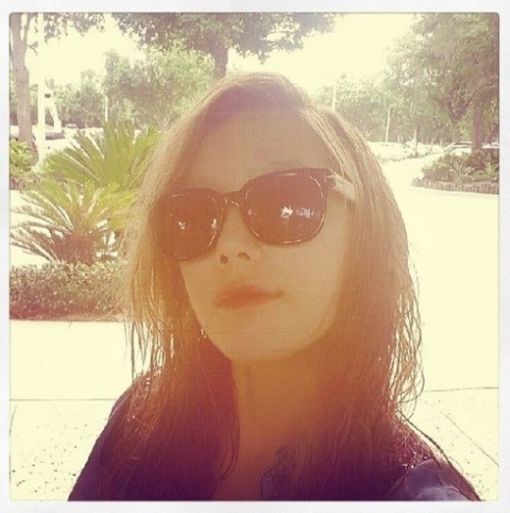 태연, 선글라스 쓰고 민낯 셀카…"역시 자체발광 미모~"