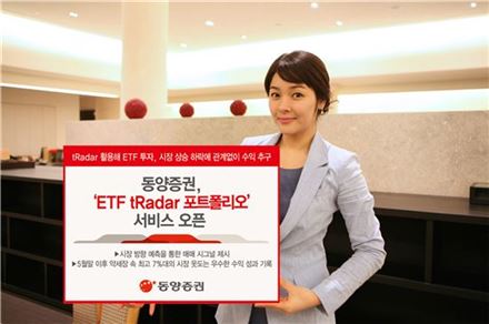동양證, 'ETF tRadar 포트폴리오' 서비스 오픈