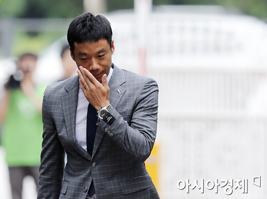 [포토] 염기훈 '경찰의 품격'