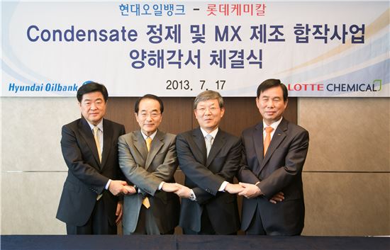 현대오일뱅크·롯데케미칼, 1조원 합작사업 추진