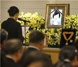 故구옥희, 18일 영결식