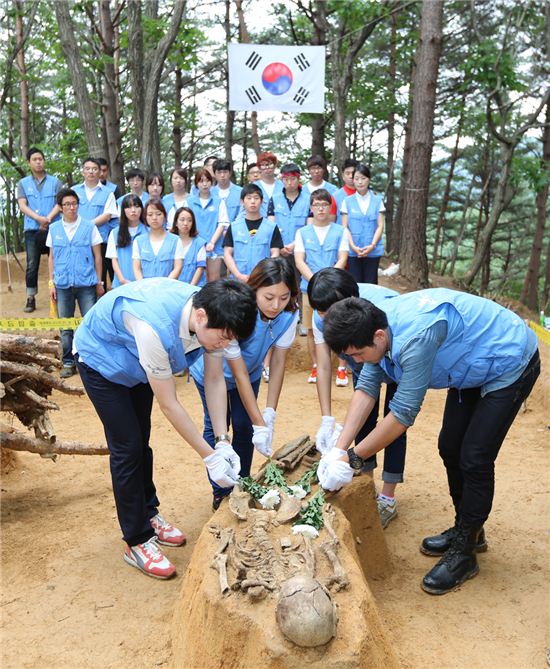 KT&G, 강원도에서 국군 유해발굴 지원 봉사활동 실시