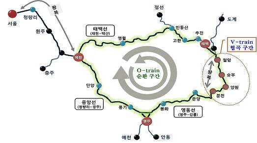 중부내륙관광전용열차 승객 ‘10만명 돌파’