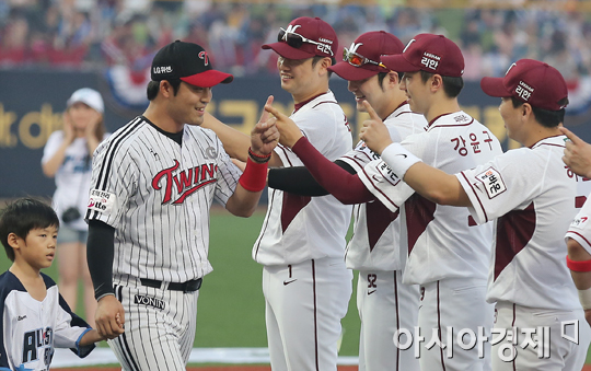 [포토] 웨스턴팀 '우리는 검지 스타일~'