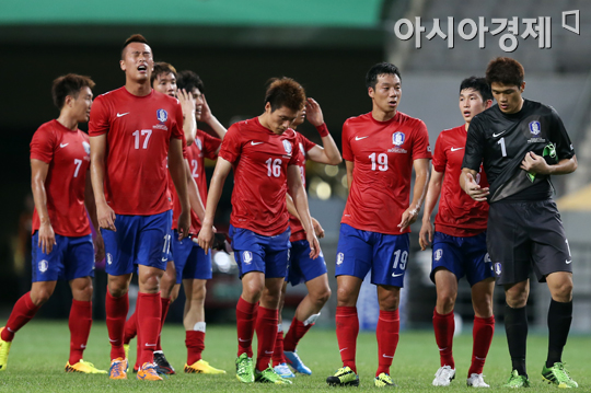 한국 축구국가대표팀[사진=정재훈 기자]