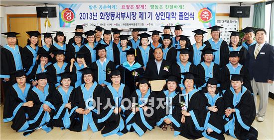 [포토]서부시장 상인대학 졸업식