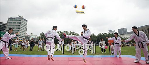 [포토]'리듬 태권도의 진수'