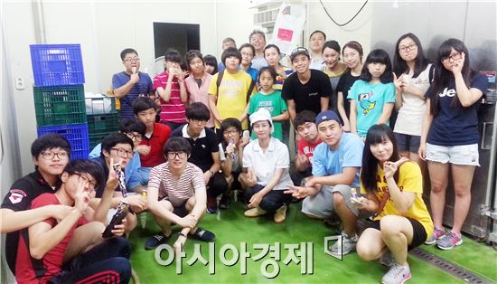 광주재능기부센터, 수해피해 지역에 김치와 생필품 전달