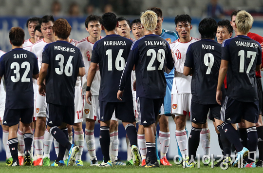 [포토] 일본-중국 3:3 무승부