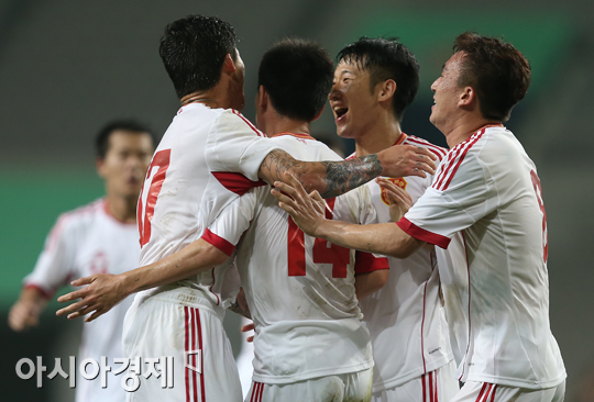[포토] 순 케의 극적 동점골