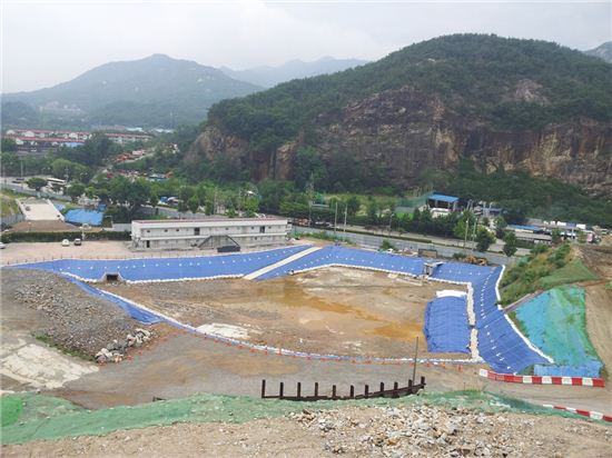 사당역 주변· 사당IC 임시 빗물저류조 설치