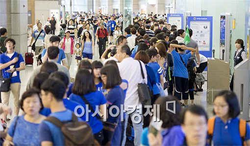 [포토]북적이는 인천공항