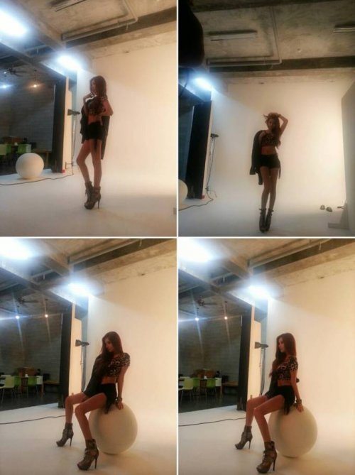 한규리 9등신 몸매, '무보정 각선미'에 네티즌 반응 폭발