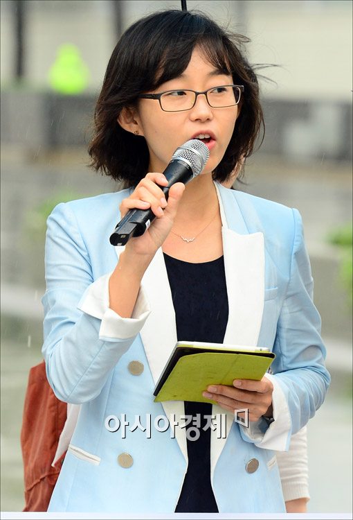 [포토]발언하는 김재연 통합진보당 의원