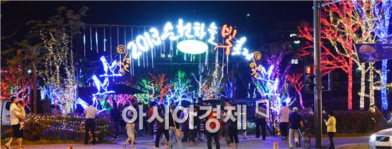 2013순천하늘빛축제 경제효과  '쏠쏠'