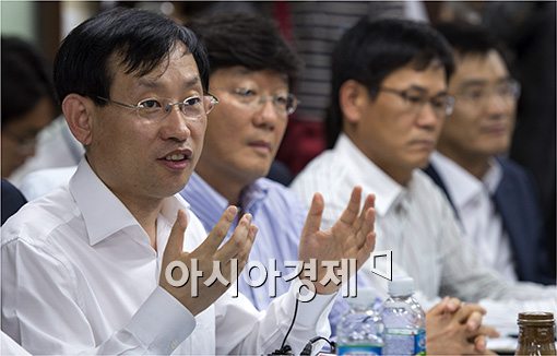 [포토]발언하는 김상현 NHN 대표