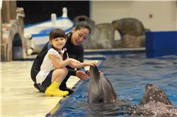 바다를 훔쳐왔다…그속에서 물고기와 논다