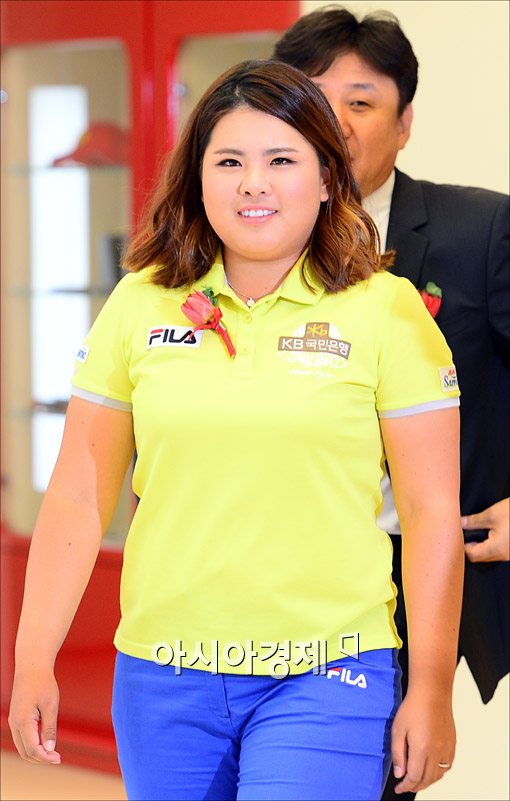 [포토]미소 짓는 박인비