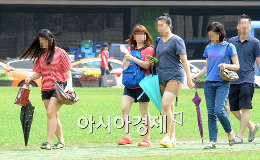 [포토]장마, 이젠 안녕 