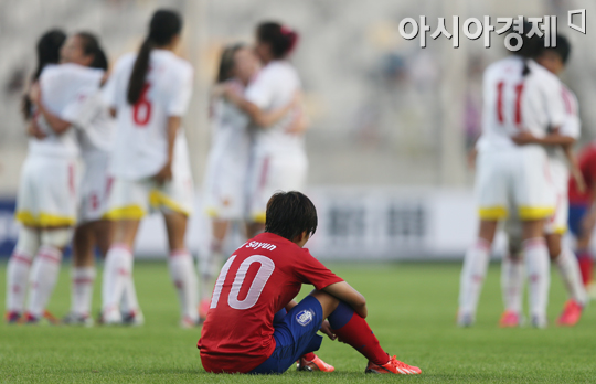 [포토] 만리장성 넘지 못한 태극낭자